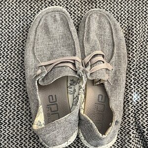 Hey Dude Wendy Iron Linen Shoes Woman’s Size 9
